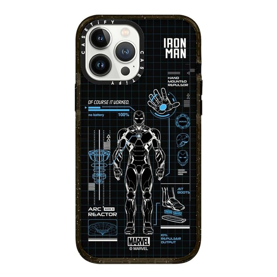 Amazon.com: CASETiFY Impact iPhone 13 Pro Max Case [Iron Man